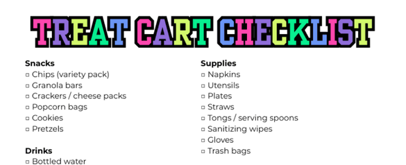 teacher treat cart checklist teaser
